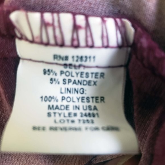 Ronnie Nicole Size 6 Caribbean Sunset Wide Strap Sleeveless Wrap Maxi Dress - Picture 12 of 14